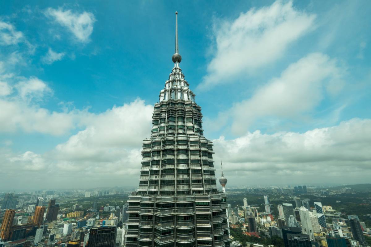 Top of the Petronas tower