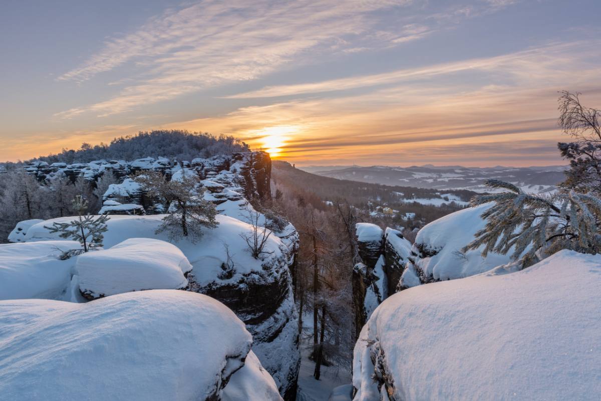 Tiské stěny winter