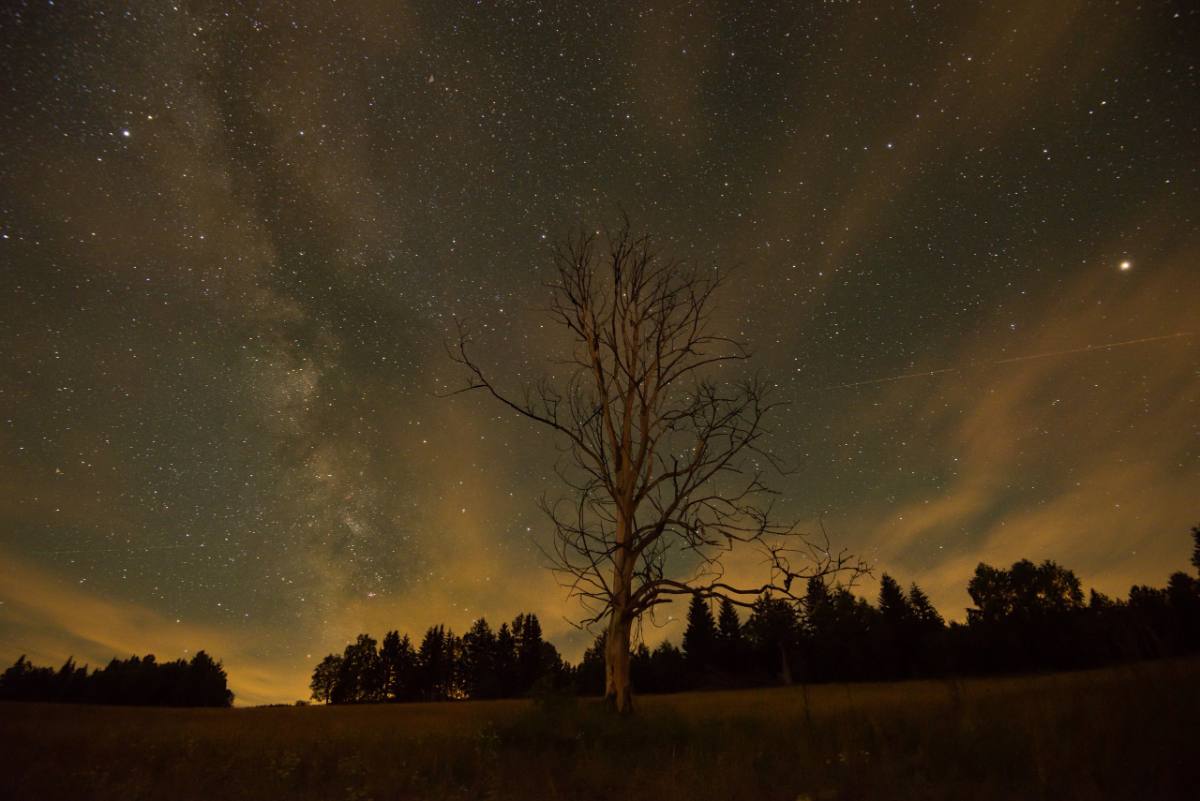 Milky way in Modrava